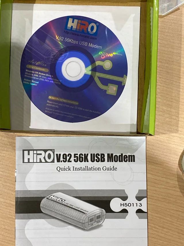 HIRO V.92 56K USB Modem image indicator(3)