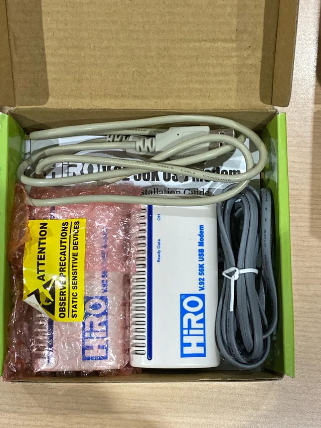 HIRO V.92 56K USB Modem image indicator(7)