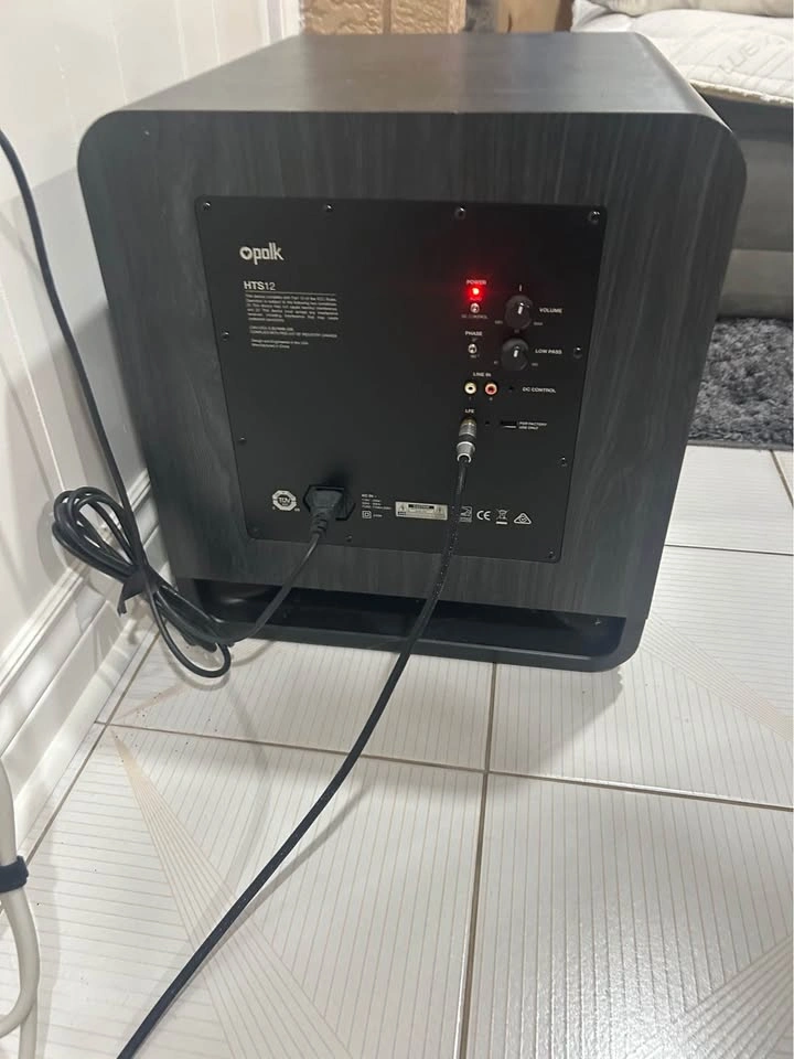Polk audio HTS12 Powered Subwoofer - photo 3