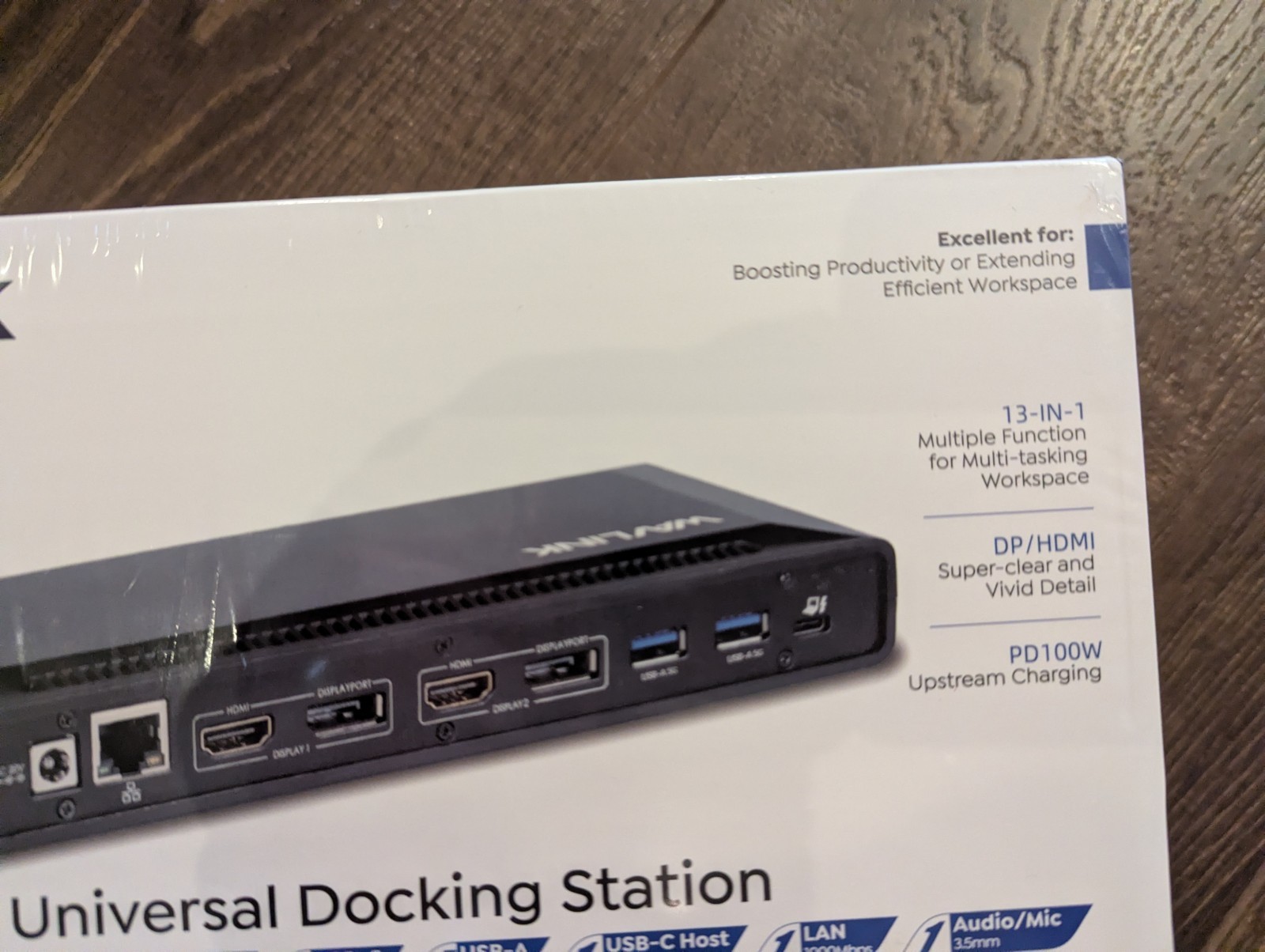 WAVLINK WL-UG69PD2 USB-C Dual 4K - Sealed - photo 2