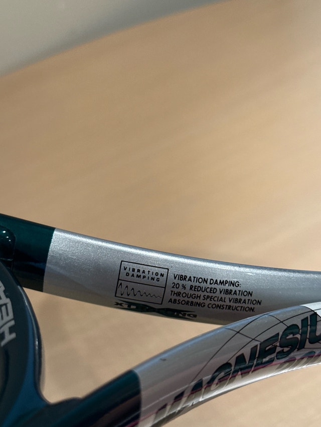 HEAD Magnesium Supersize Tennis Racket Racquet - New Grip - photo 2