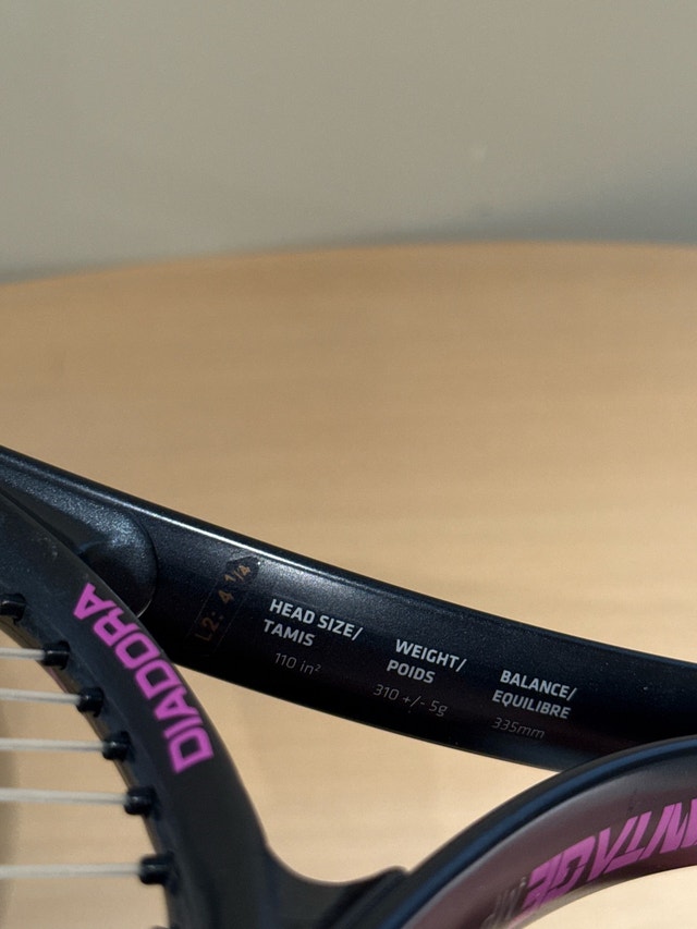 Diadora Advantage MP Tennis Racquets Rackets - New Grips - photo 4