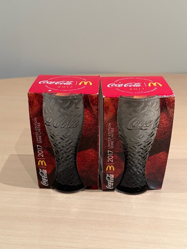Coca-Cola 2017 McDonald's Glasses