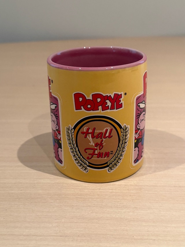 Popeye Hall of Fun Ceramic Mug - photo 2