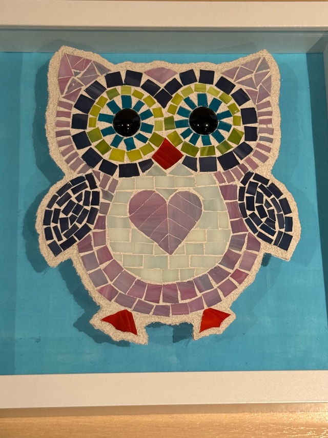 Mosaic Owl Wall Art - photo 2