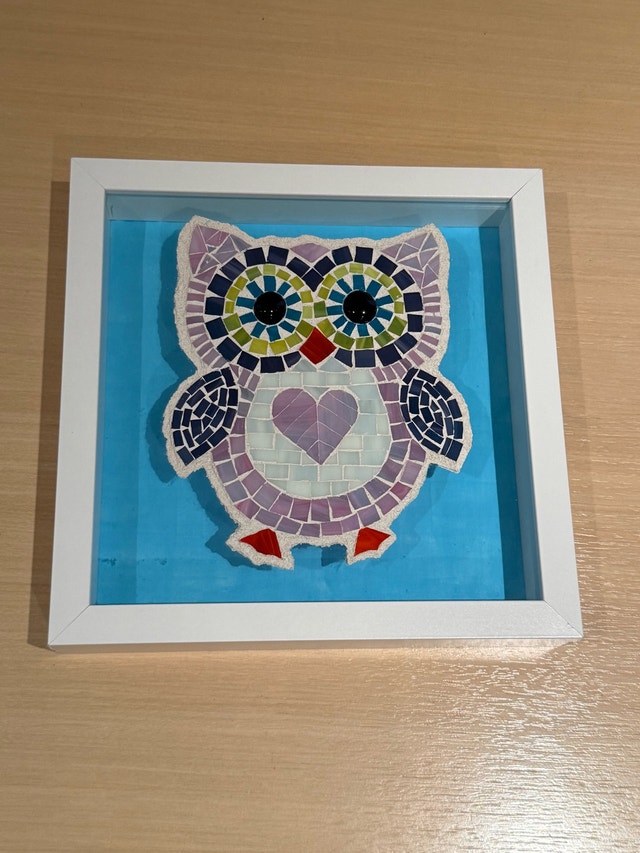 Mosaic Owl Wall Art - photo 3