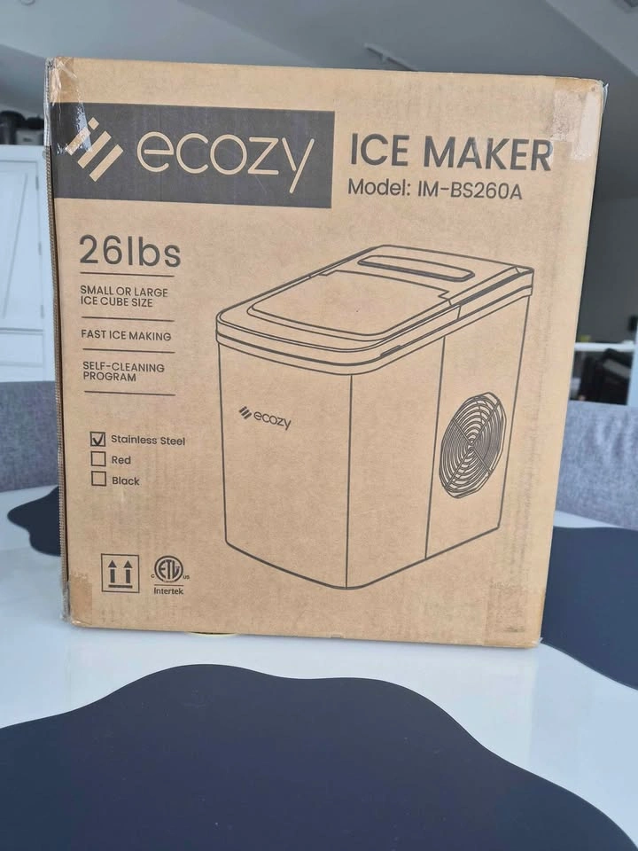 Brand New in Box Ecozy Portable Ice Maker - photo 4