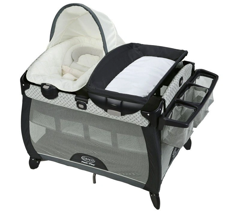 Graco Pack 'n Play Quick Connect Portable Lounger Deluxe