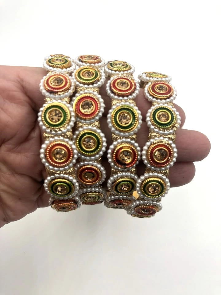 Traditional Rajasthani Kada Bangles - Handcrafted Ethnic Jewelry - photo 3