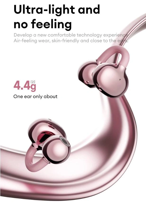 Lenovo OWS Open Ear Clip Wireless Earphones - Purple - photo 5