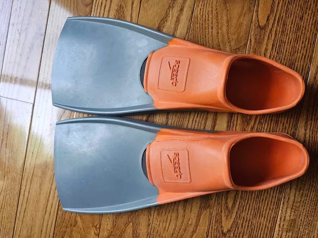 Kids Swim Training Fins — 4 Pairs, Various Brands — Size XXS/XS - photo 3