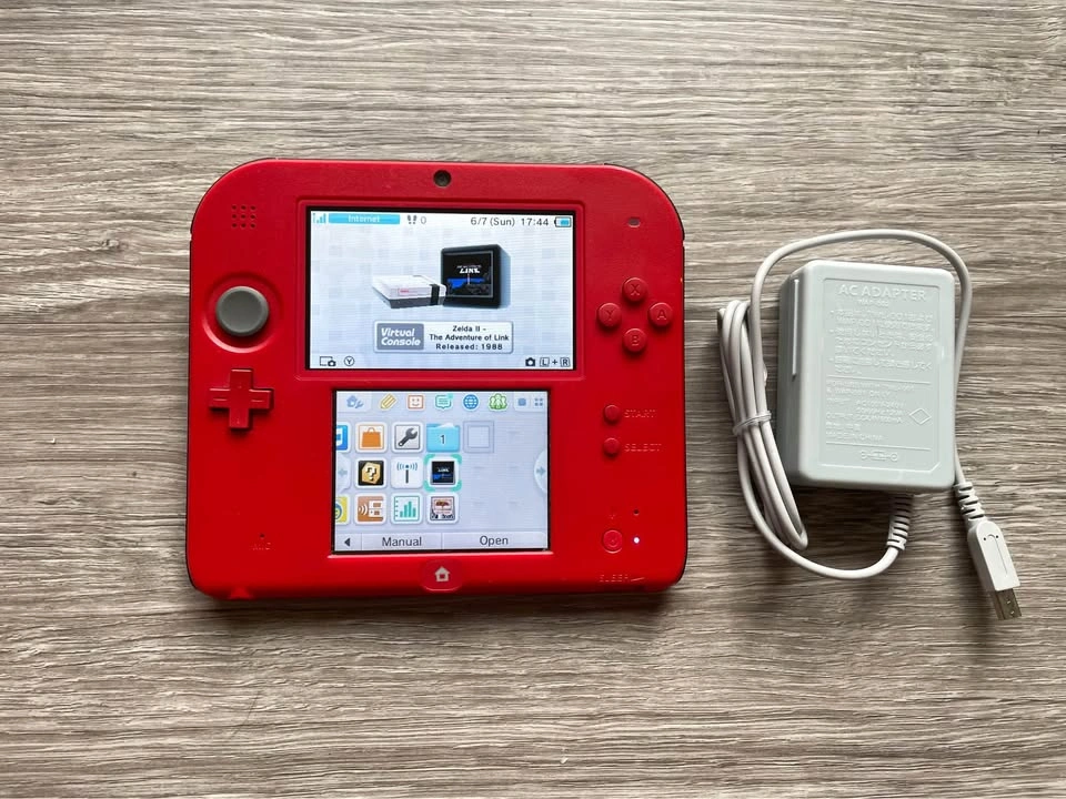 Modded Nintendo 2DS Red - photo 4