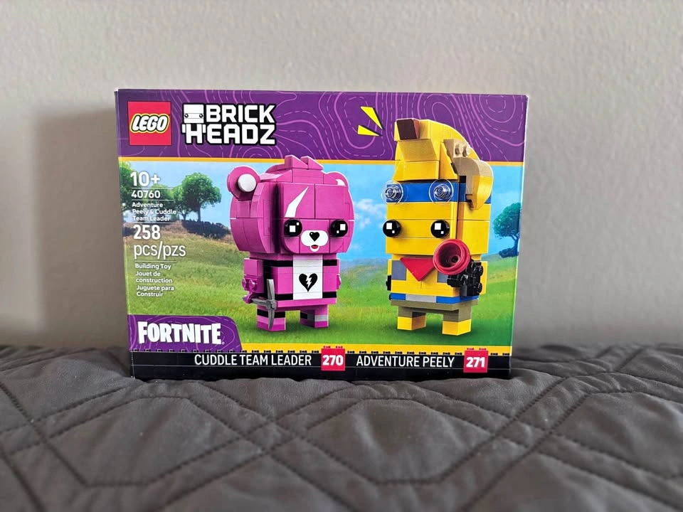 LEGO BrickHeadz 40760 Fortnite Adventure Peely & Cuddle Team Lea