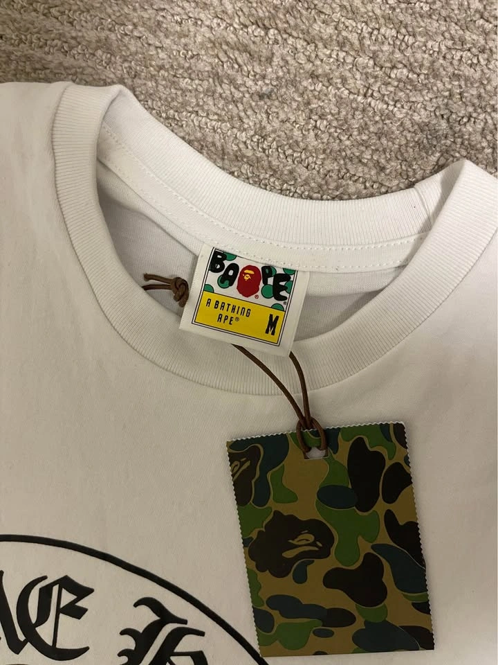 Bape x Chrome Hearts white T-Shirt - photo 3