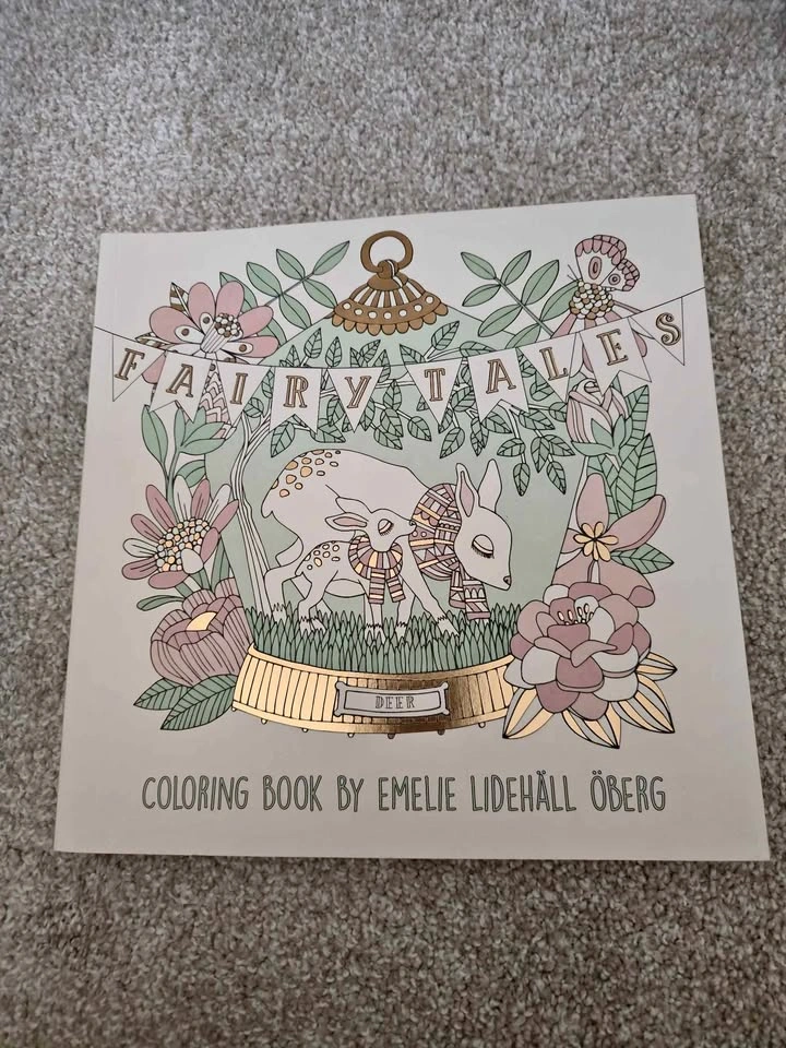 Fairy Tales Coloring Book by Emily Oberg