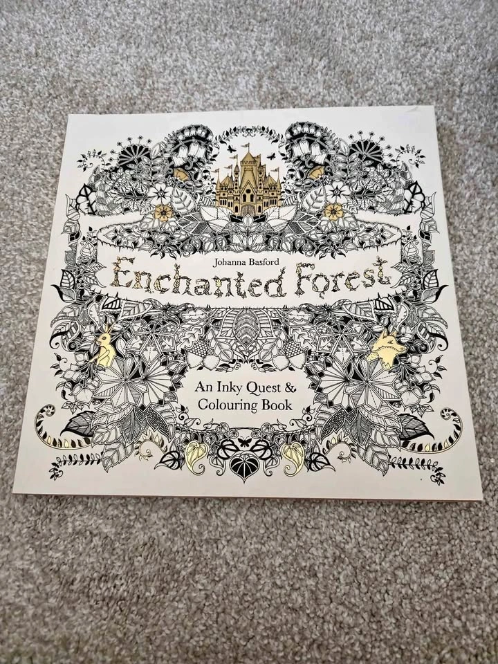 Enchanted Forest Coloring Book by Johanna Basford