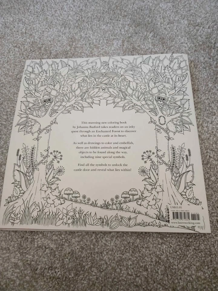 Enchanted Forest Coloring Book by Johanna Basford - photo 2
