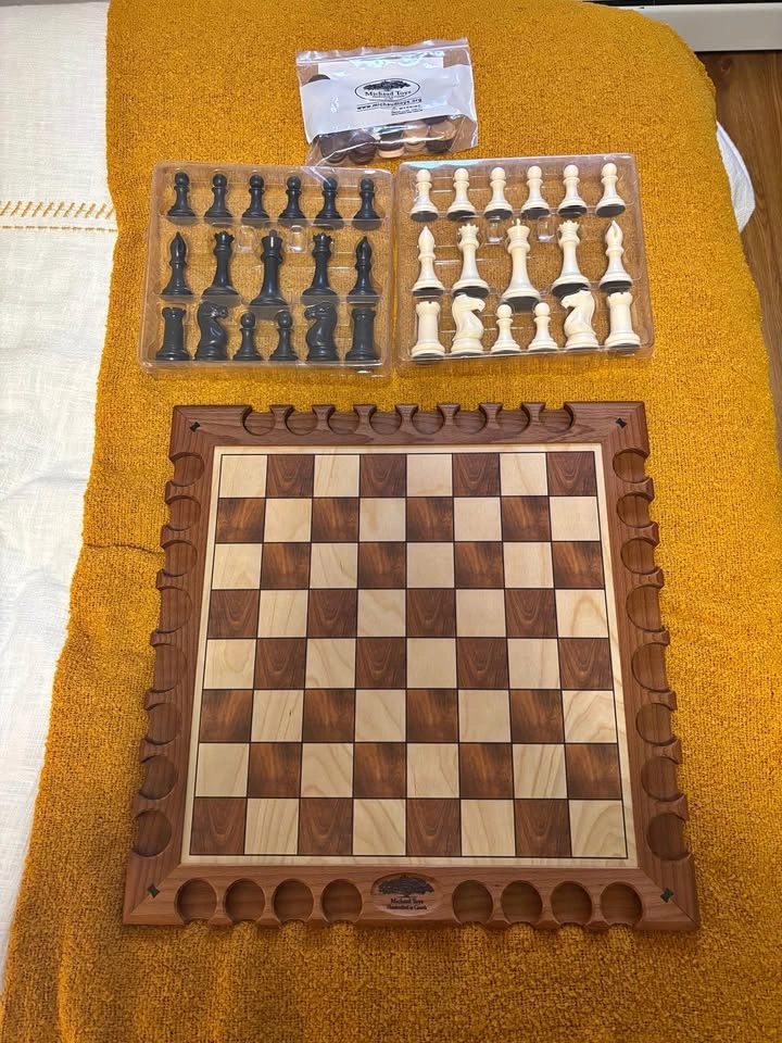 Wooden Chess Board