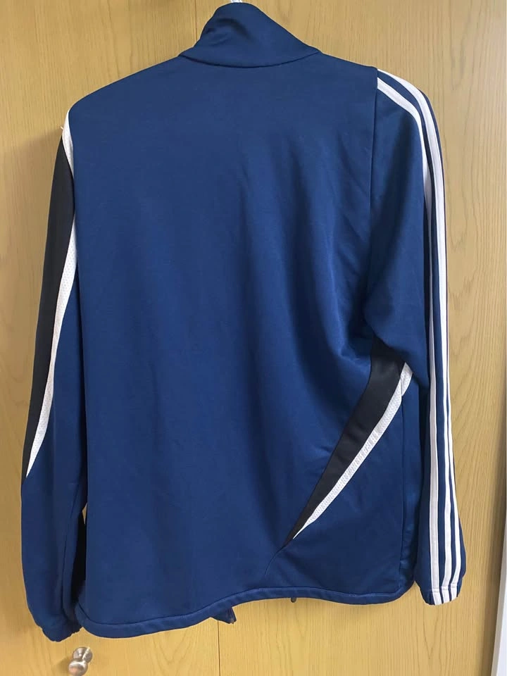 Adidas Striped Zip Up Jacket (Small) - photo 2