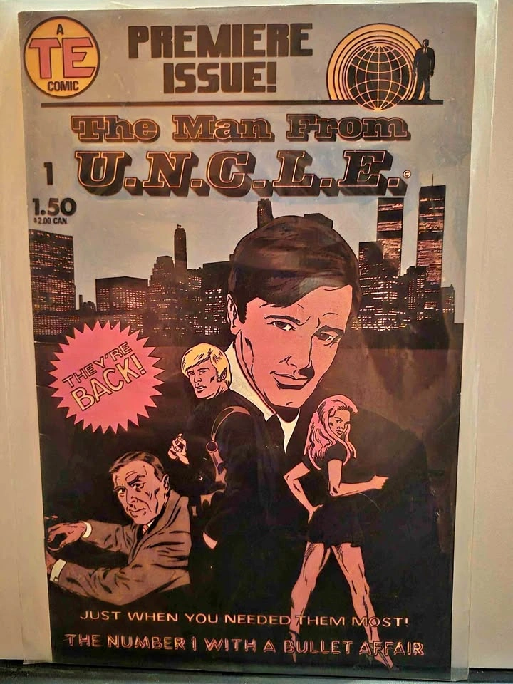 The Man From U.N.C.L.E. #1 Premiere Issue Comic Book