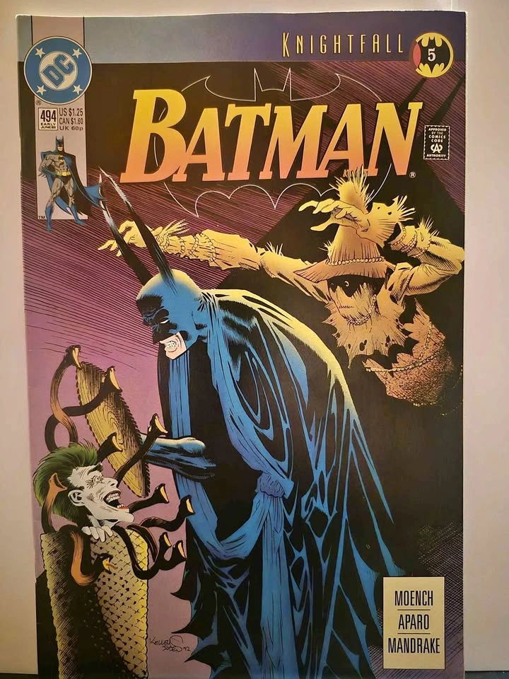 DC Batman #494 Knightfall Part 5