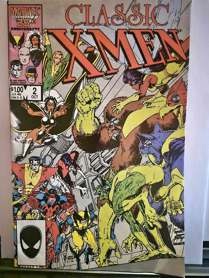 Marvel Classic X-Men Comic lot