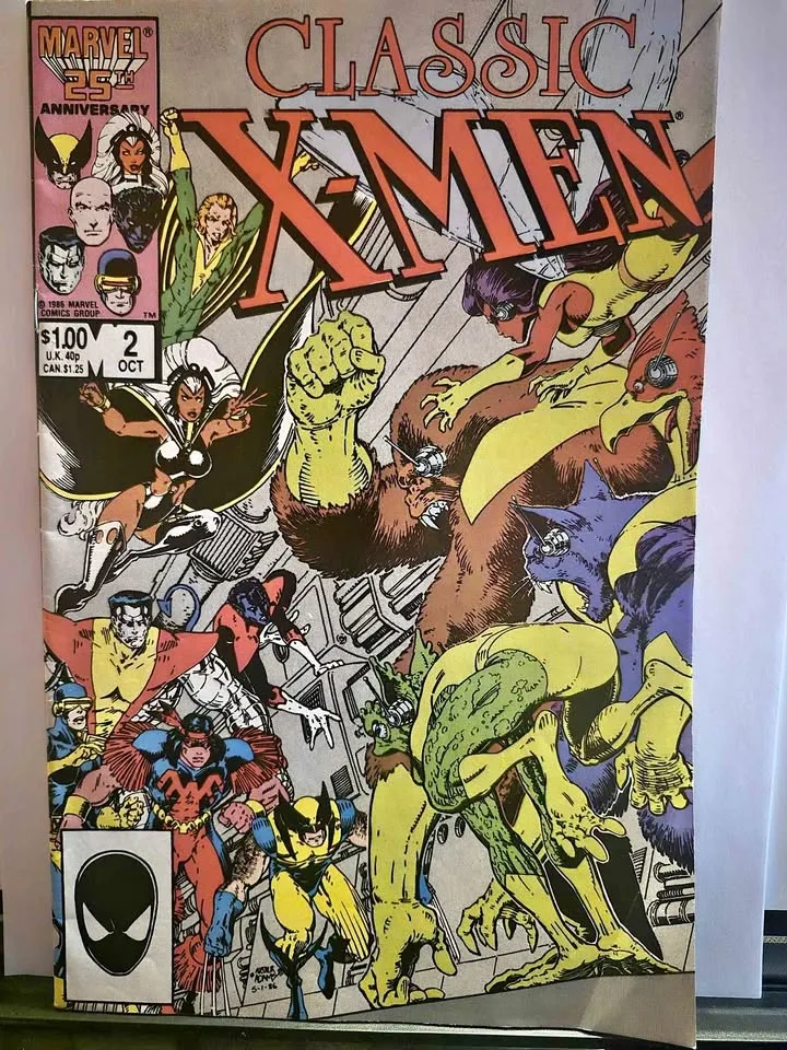 Marvel Classic X-Men Comic lot