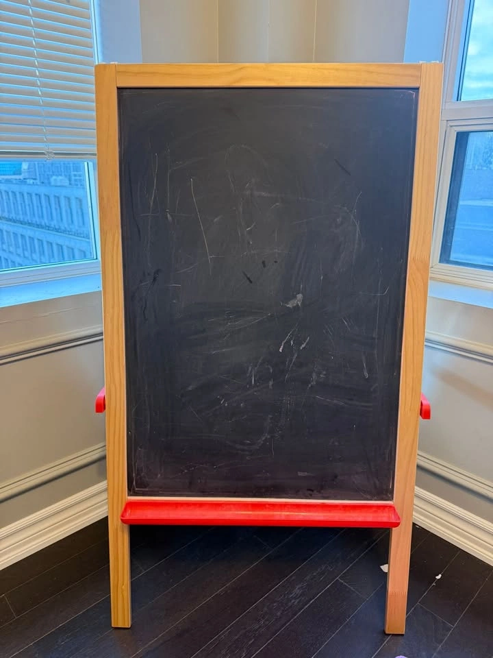 IKEA MÅLA Easel with Drawing Paper Roll, Chalk and Dusters - photo 2