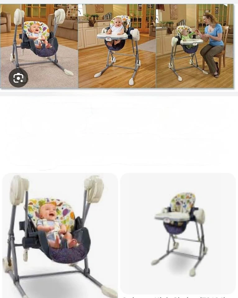 Fisher-Price Swing-to-High Chair - photo 5