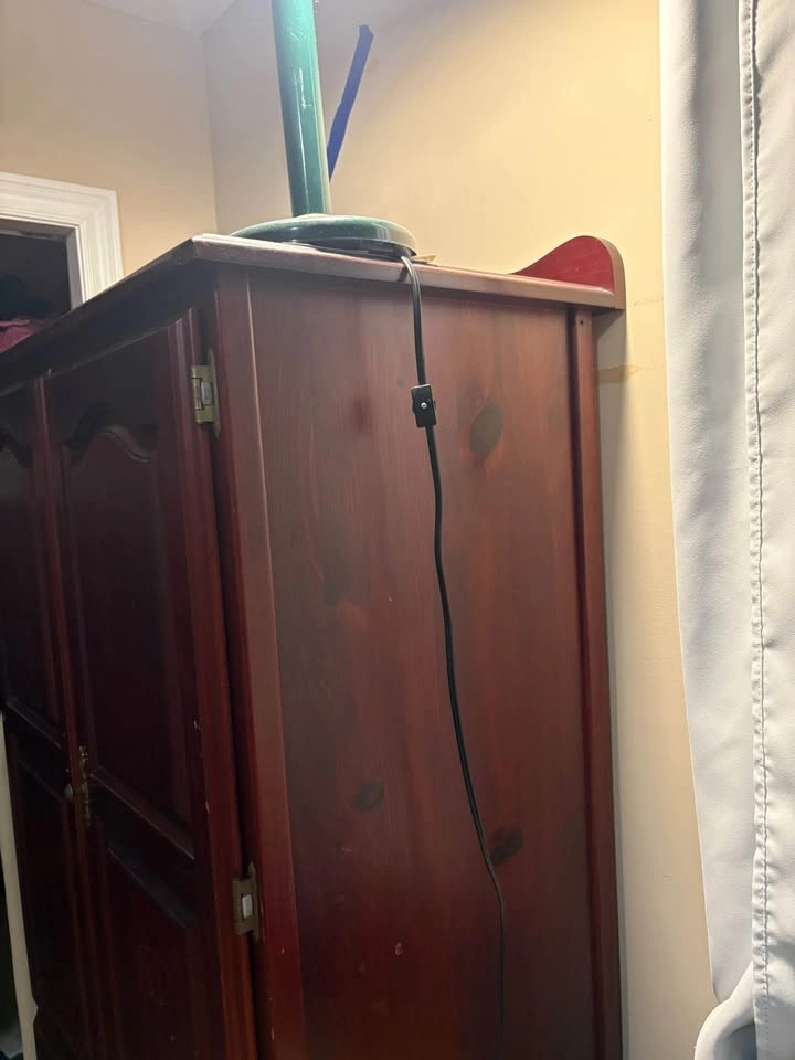 Solid Wood Armoire / Wardrobe (lots of storage) - photo 2
