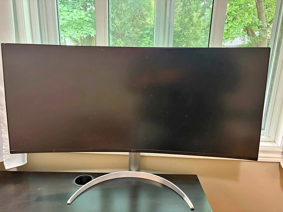 LG 38” Curved UltraWide Monitor 38WP85C-W (USB-C, 3840x1600)