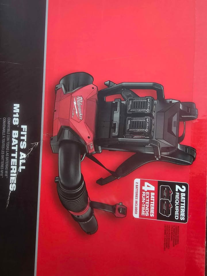 Milwaukee M18 FUEL Backpack Leaf Blower - NEW - photo 2