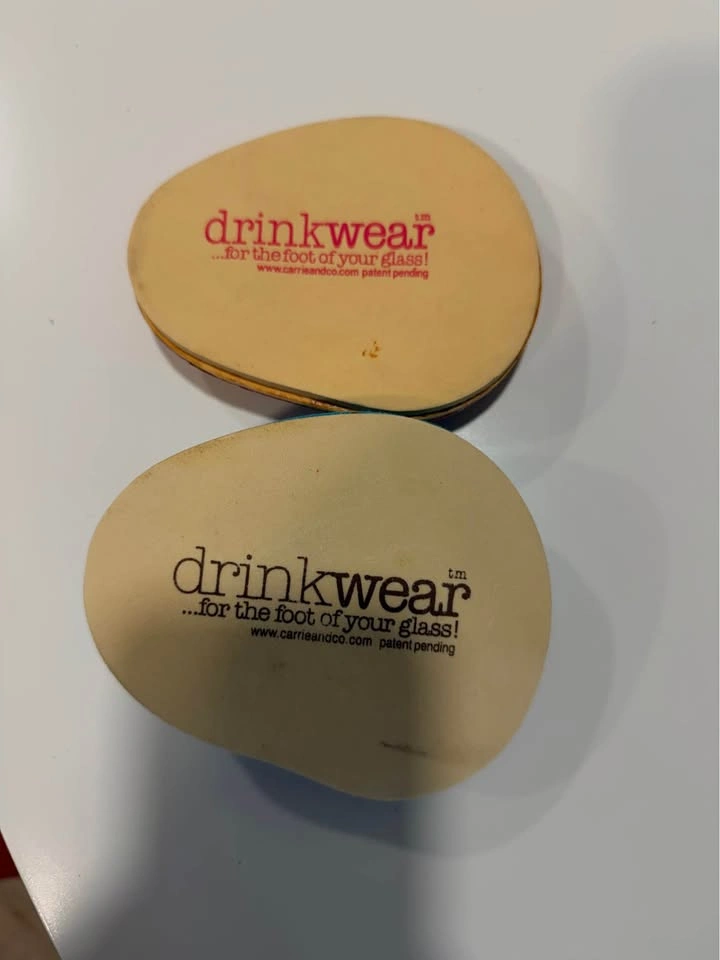 Flip Flop "Drinkwear" Coasters - Set of 2 - photo 2