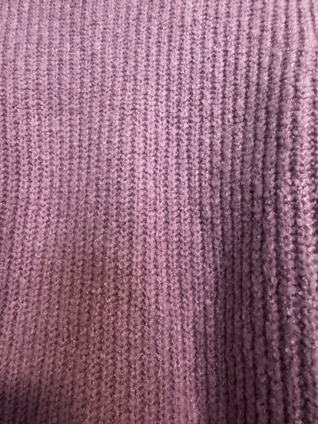 Femme Purple Puff Sleeve Sweater - photo 2