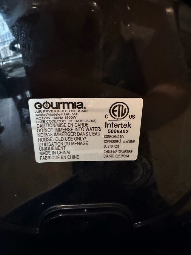 Gourmia Air Fryer - photo 4