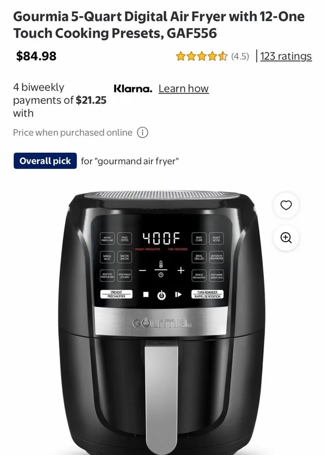 Gourmia Air Fryer - photo 5