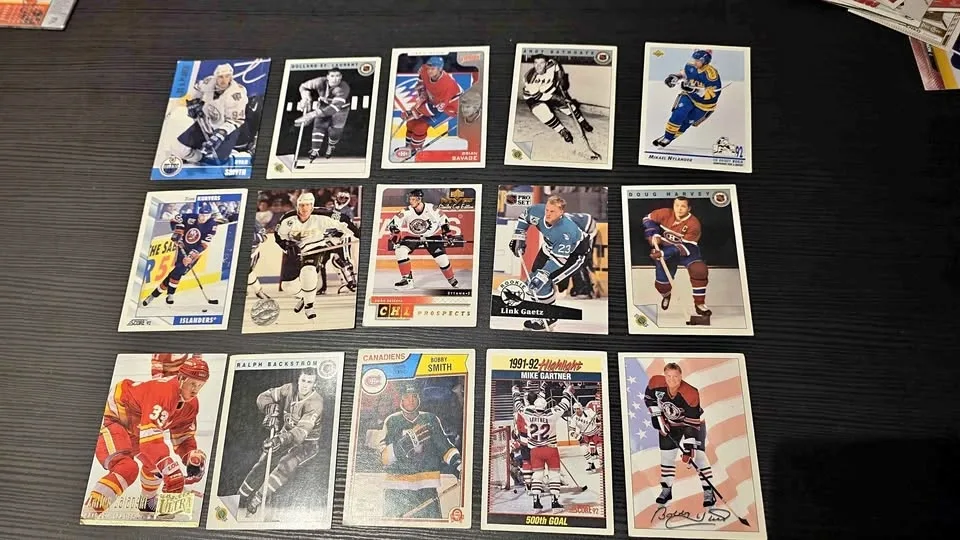 Hockey cards