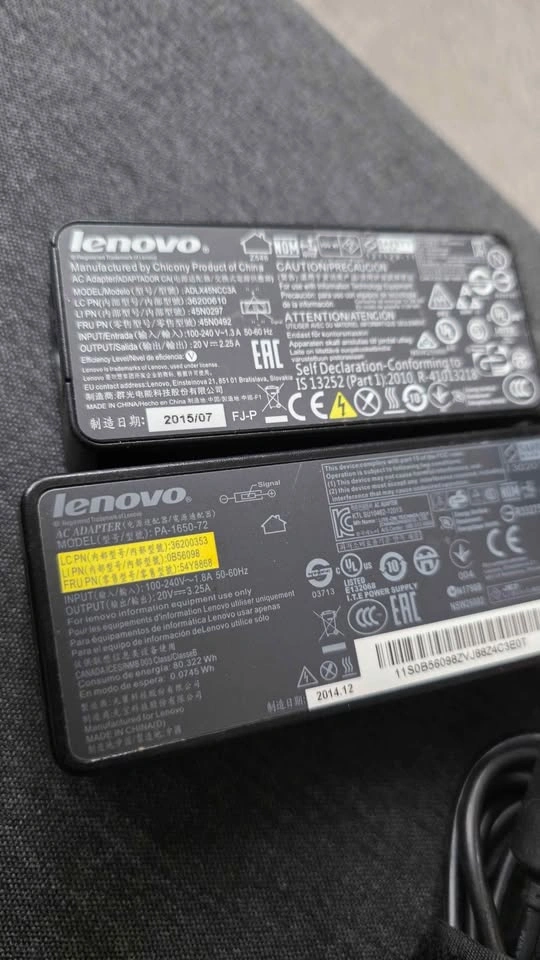 Lenovo chargers - photo 2