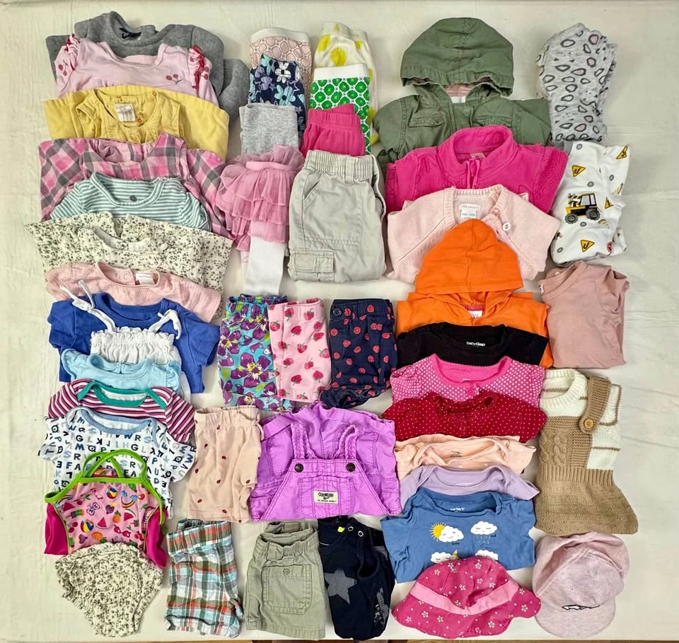 6m - 12m Girls 46 pcs Bundle