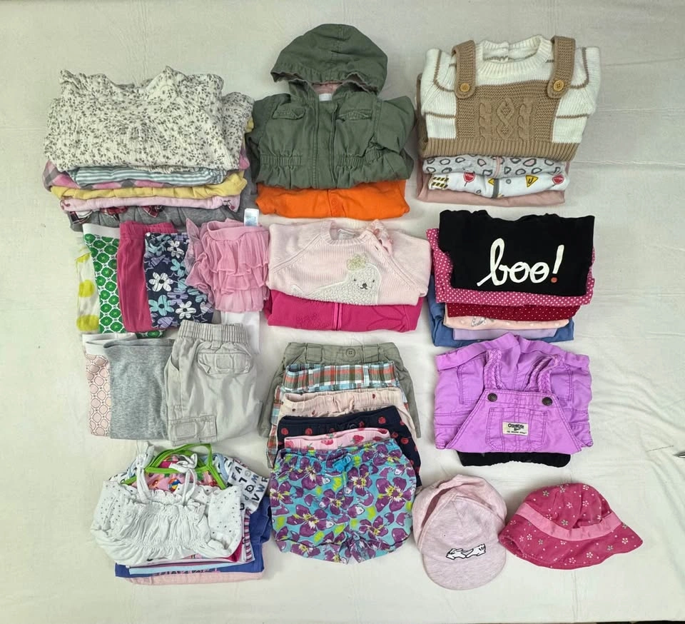 6m - 12m Girls 46 pcs Bundle - photo 2