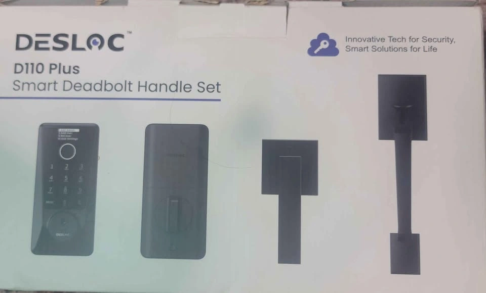 DESLOC D110 Plus Smart Deadbolt Handle Set - photo 4