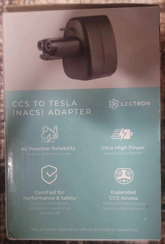 Lectron CCS to Tesla (NACS) Adapter - photo 3
