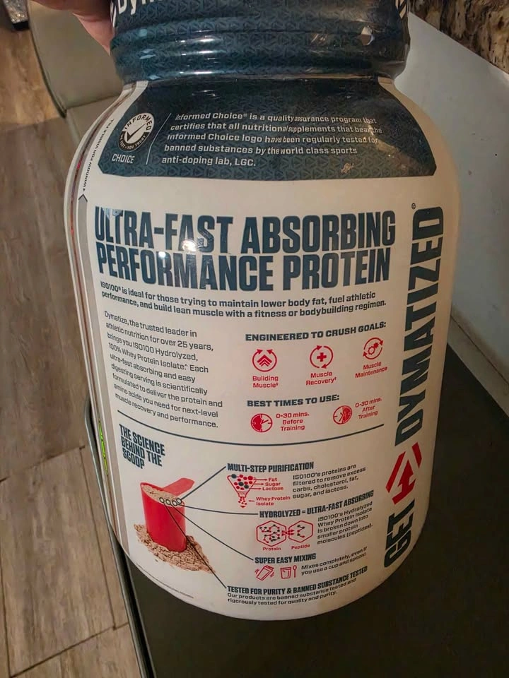 ISO100 Chocolate Protein Powder - photo 2