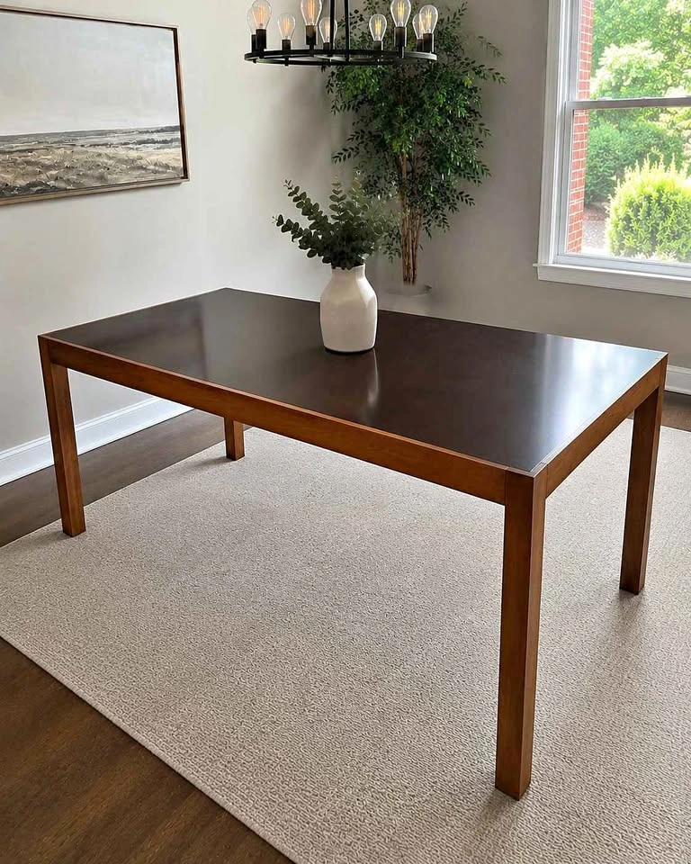 Modern Solid Wooden Large Dining table