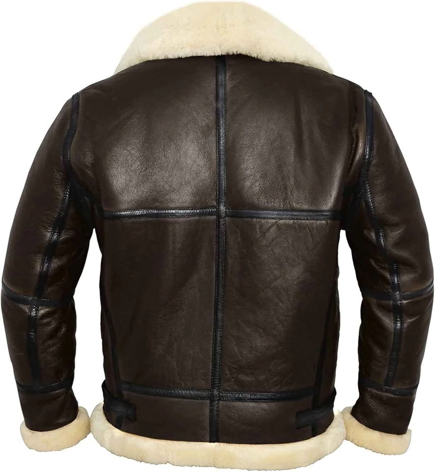 GENUINE LEATHER Marco Enzolani Bomber Aviator Jacket - photo 3