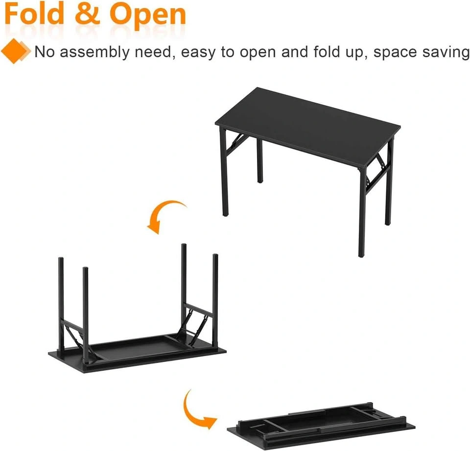 NEW Black Folding Computer Desk 47 inch - photo 5