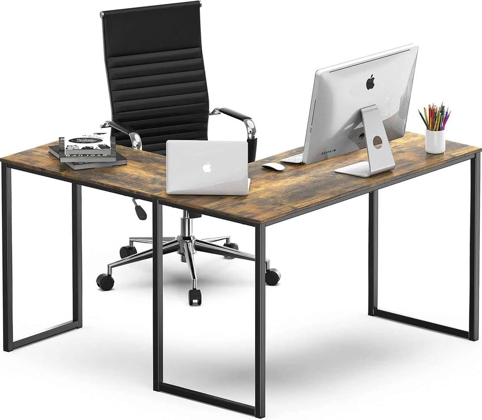 NEW 48-Inch L Shaped Brown Office Desk - photo 4