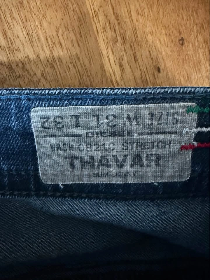 Diesel Thavar Slim-Skinny Jeans W31 L30 - photo 4