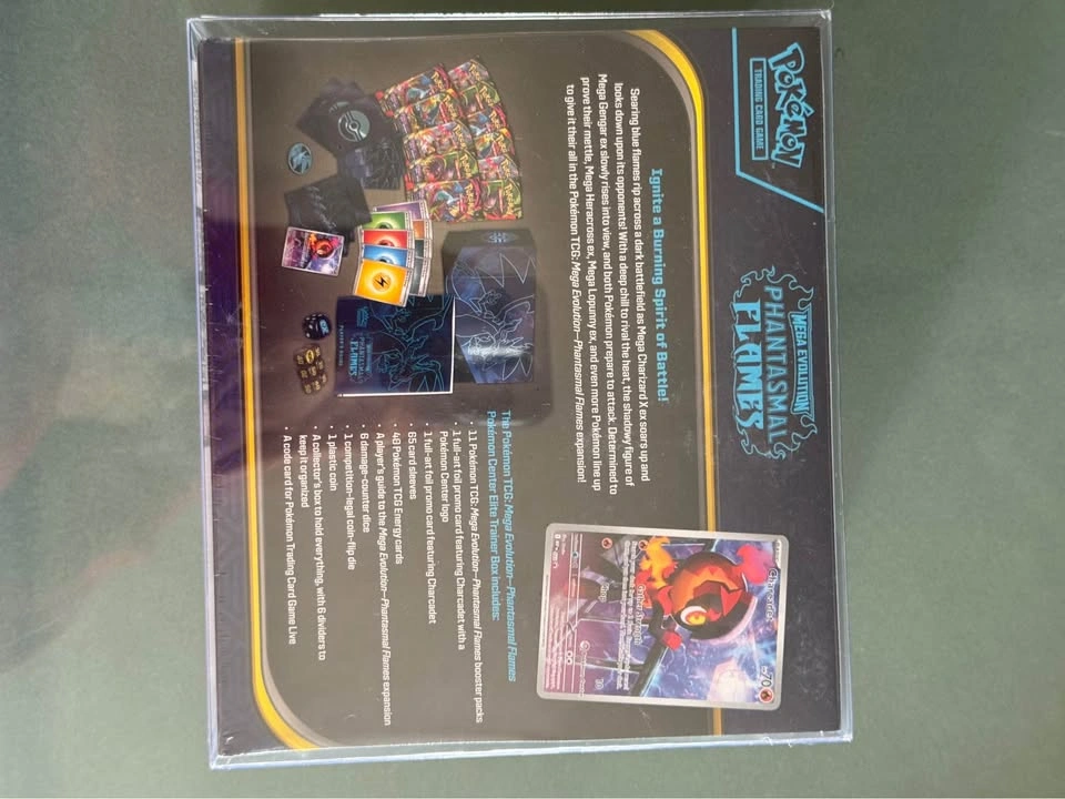 Phantasmal Flames PC ETB (Sell or Trade) Pokemon Cards - photo 2