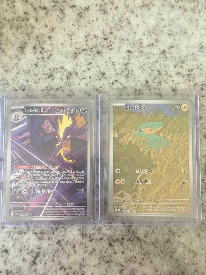 Electrike and Toxtricity Irs (Sell or Trade) Pokemon Cards